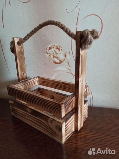 Деревянный ящик