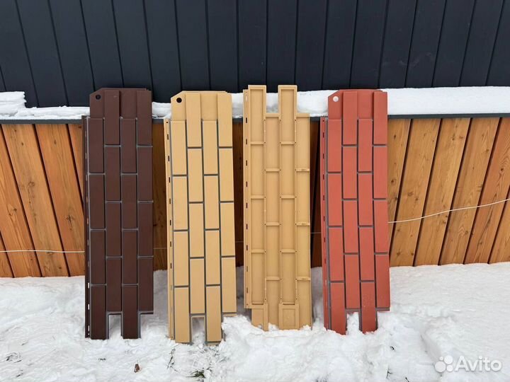 Фасадные панели. Декоративный кирпич