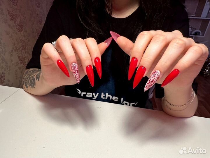 Маникюр гель лак