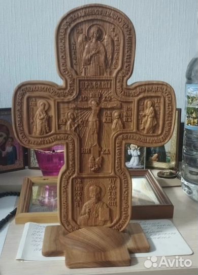 Крест деревянный