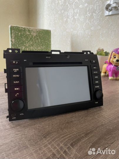 Штатная магнитола toyota land cruiser prado