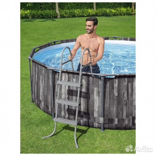 Бассейн каркасный круглый Bestway Steel Pro 5614Z