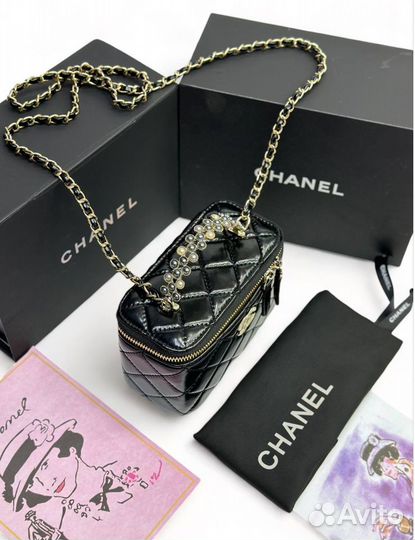 Косметичка chanel черная