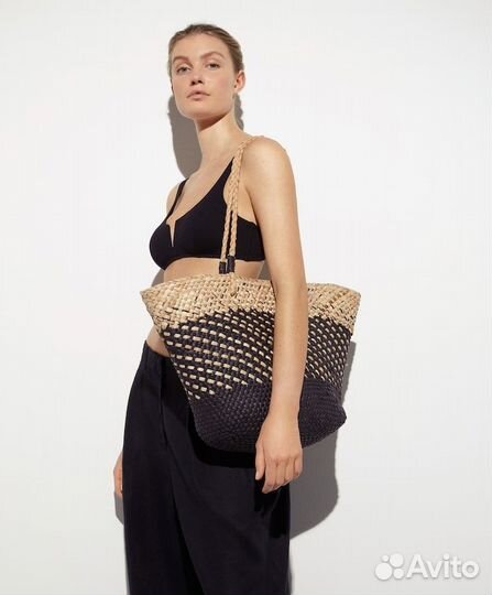 Сумка плетеная Oysho