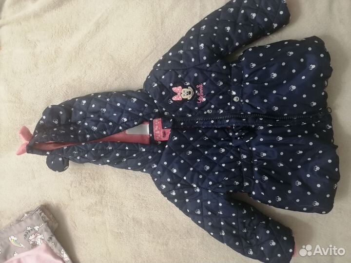 Куртка демисезонная для девочки 80