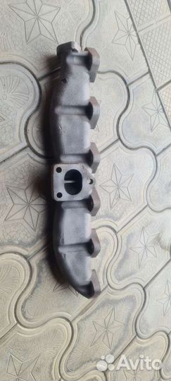 Чугунный выпускной коллектор на bmw m57 30 D