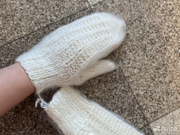 Варежки женские натуральный пух (Оренбург)