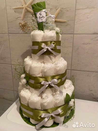 Торт из памперсов