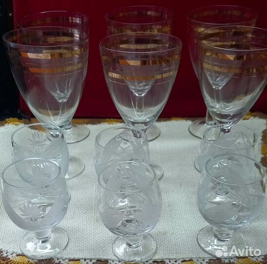 Фужеры и рюмки СССР