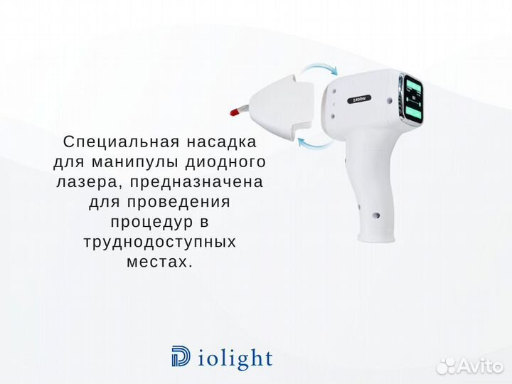 Диодный лазер для эпиляции diolight Ultra'Max 2024