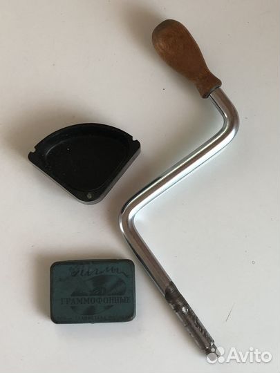 Патефон. главпласттрест + пластинки.СССР. 30-40-е