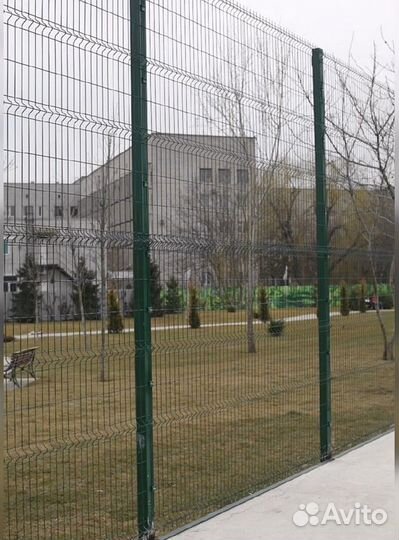 Сетка для забора 3d