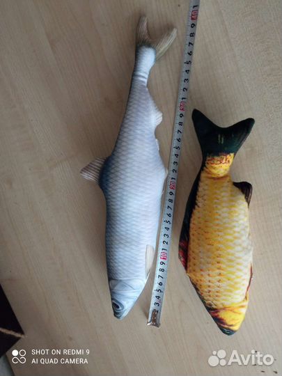 Рыба мягкая игрушка антистресс