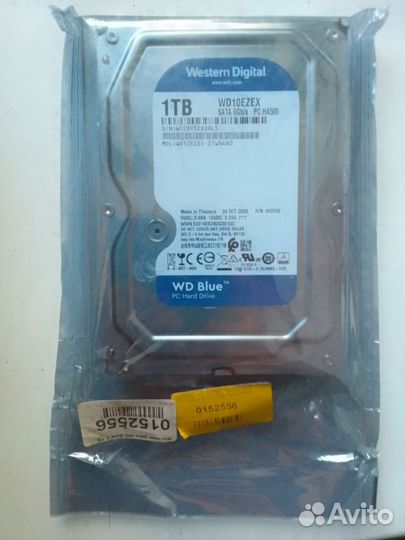 1 тб Жесткий диск WD Blue