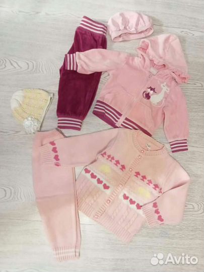 Вещи пакетом 0-12 мес