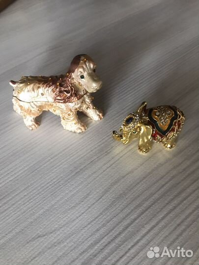 Фигурки сувенирные, шуатулки