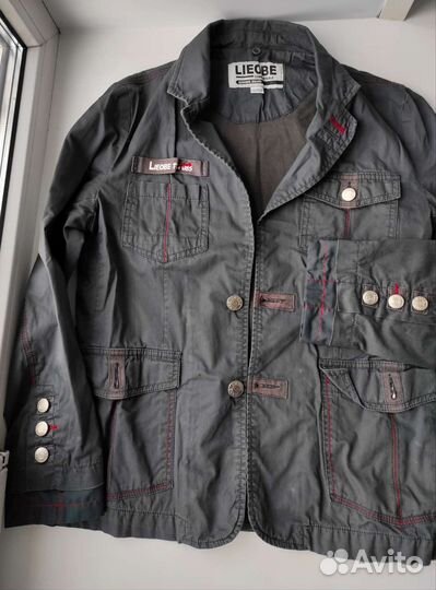 Куртка-пиджак 144-168, хлопок