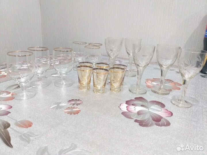 Бокалы и рюмки СССР