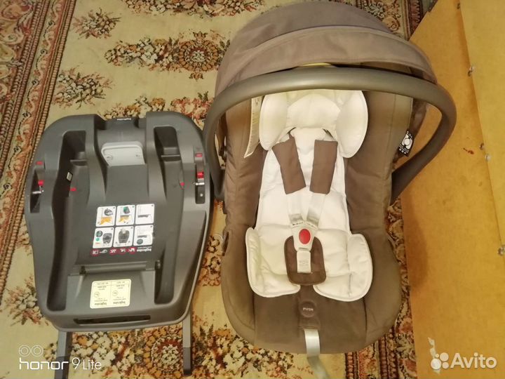 Автолюлька от 0 до 13 lnglesina с базой isofix
