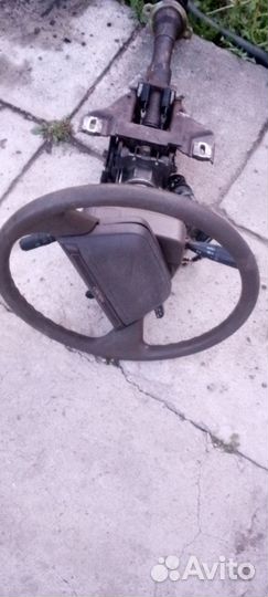 Рулевая колонка на crown 130 кузов вся в сборе