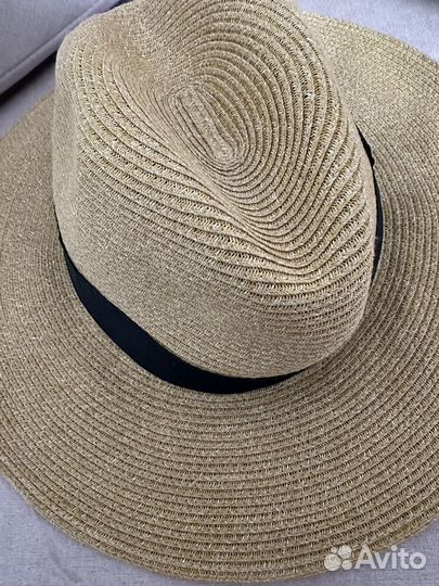 Соломенная шляпа zara