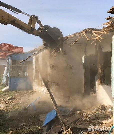 Снос, демонтаж, расчистка участка