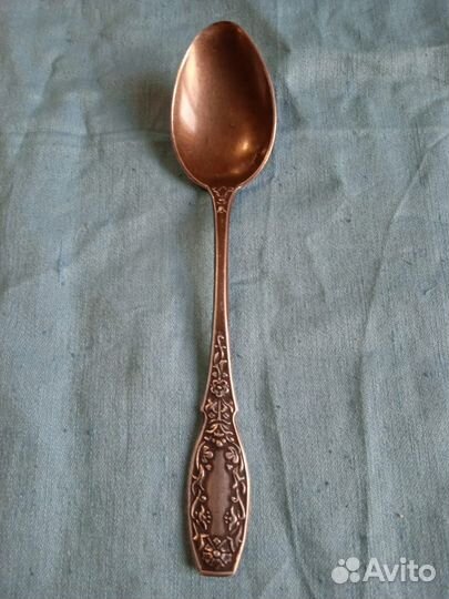 Ложка чайная серебро СССР 875