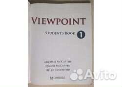 Учебник Viewpoint 1, Students Book. Michael McCar