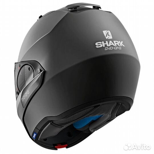 Мотошлем-модуляр Shark Evo-One 2 Black Mat