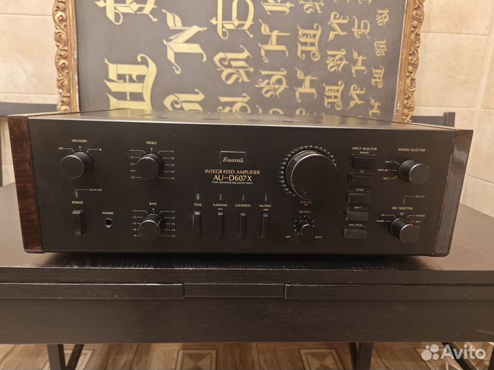 Усилитель Sansui au d607x