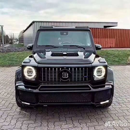 Фары на Mercedes W463 гелендваген в стиле 2019 г