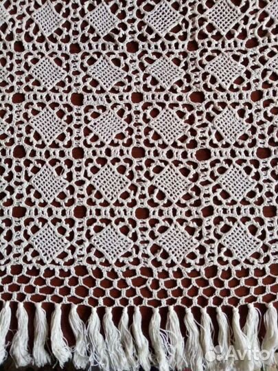 Скатерть ручной работы, винтаж