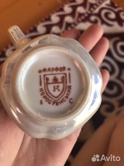 Сервиз кофейный фарфор Амур