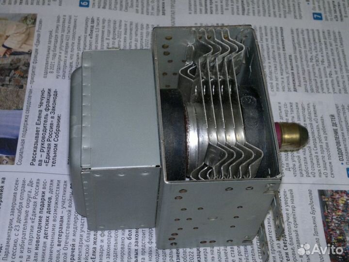 Магнетрон свч (микроволновой) печи