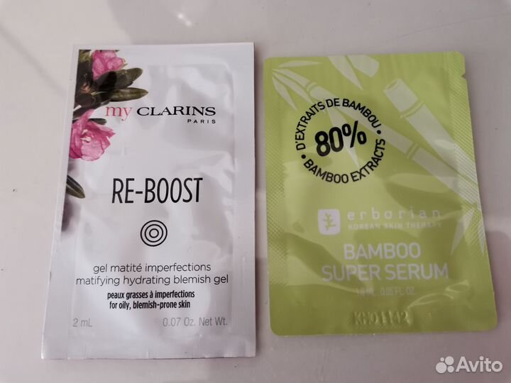 La roche Posay, cicaplast, erborian, clarins