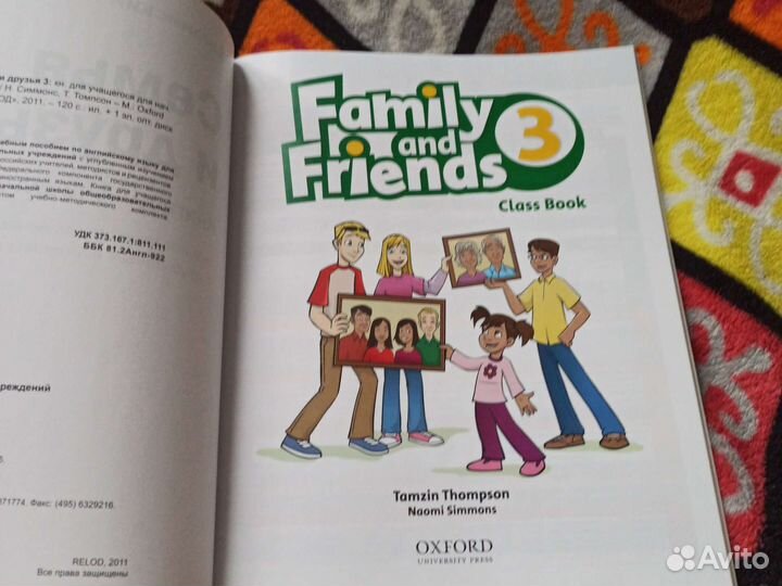 Family and friends 3 class book