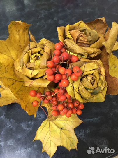 Осенняя экибана