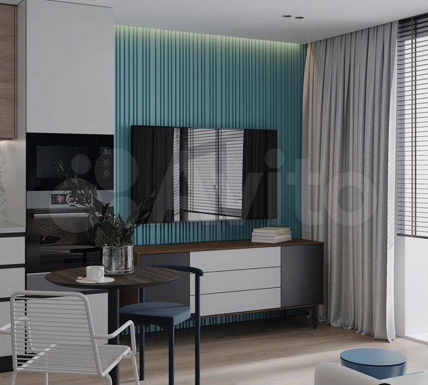 Квартира-студия, 35 м², 3/5 эт.