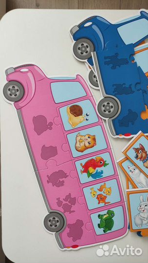 Пазлы для малышей пакетом