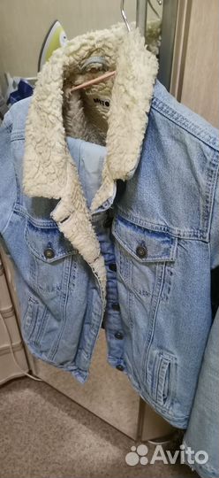 Куртка с барашком женская