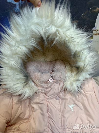 Пуховик для девочки Gloria Jeans