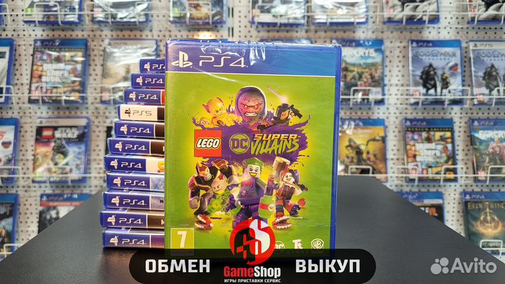 Игра lego Lego DC Super Villains PS4 NEW