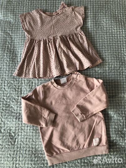 Вещи пакетом на девочку 86 92