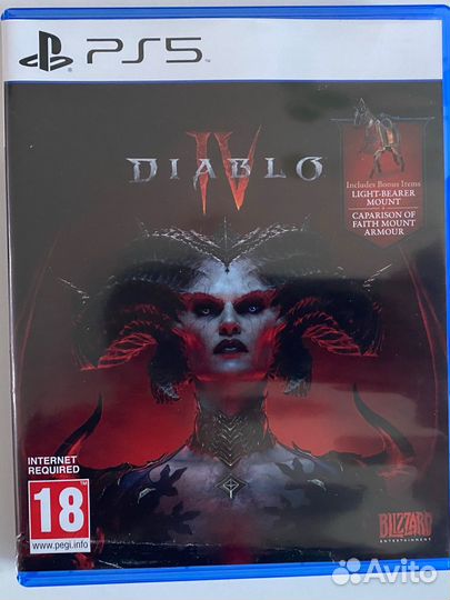 Diablo 4 ps5 диск