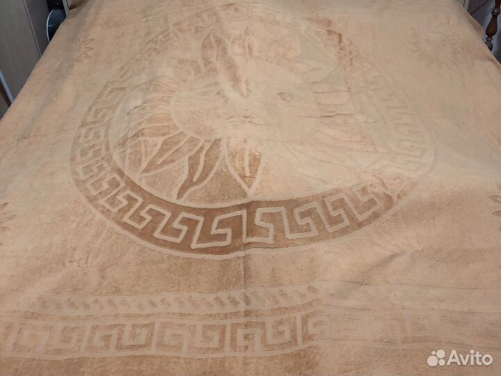 Плед из махровой ткани хлопок 100