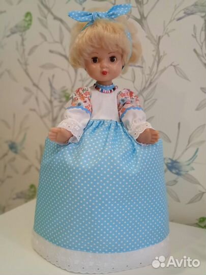 Кукла СССР чайница Наташа Луч