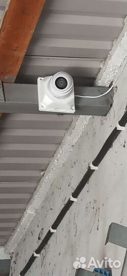 Установка камер видеонаблюдения