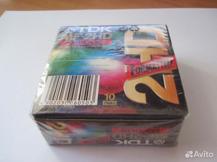 Дискеты 3.5 TDK MF-2HD