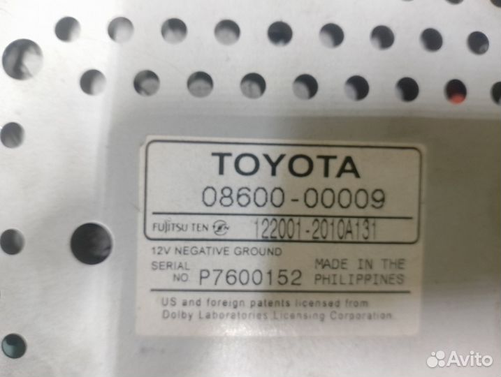 Магнитола Toyota