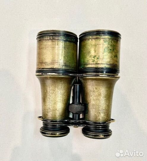 Антикварный немецкий бинокль 19 век
